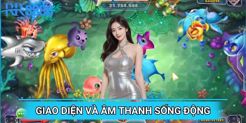 Giao diện và âm thanh là yếu tố đầu tiên để thu hút người chơi