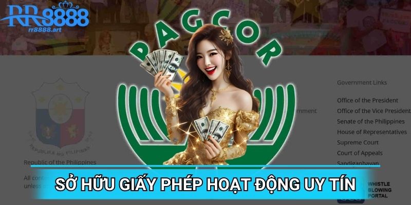 Giấy phép hoạt động đóng vai trò quan trọng để khẳng định mức độ uy tín